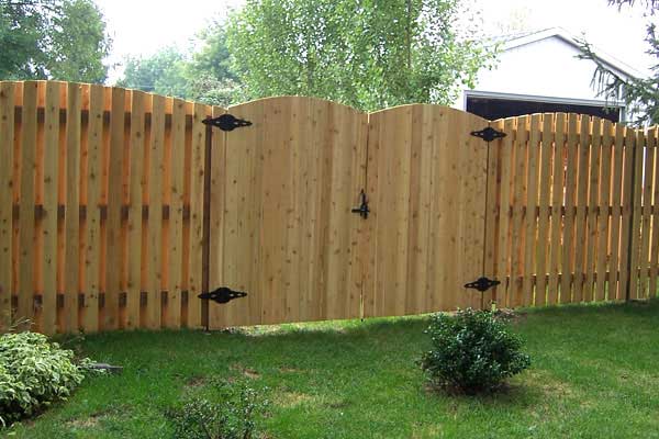 Shadowbox Arched With Double Gate